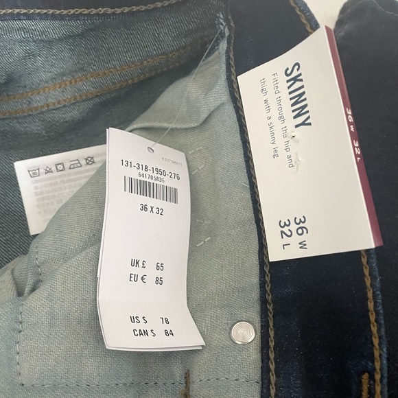 NWT Abercrombie Mens Skinny Jeans - Picture 3 of 5